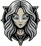 the girl with alien face
